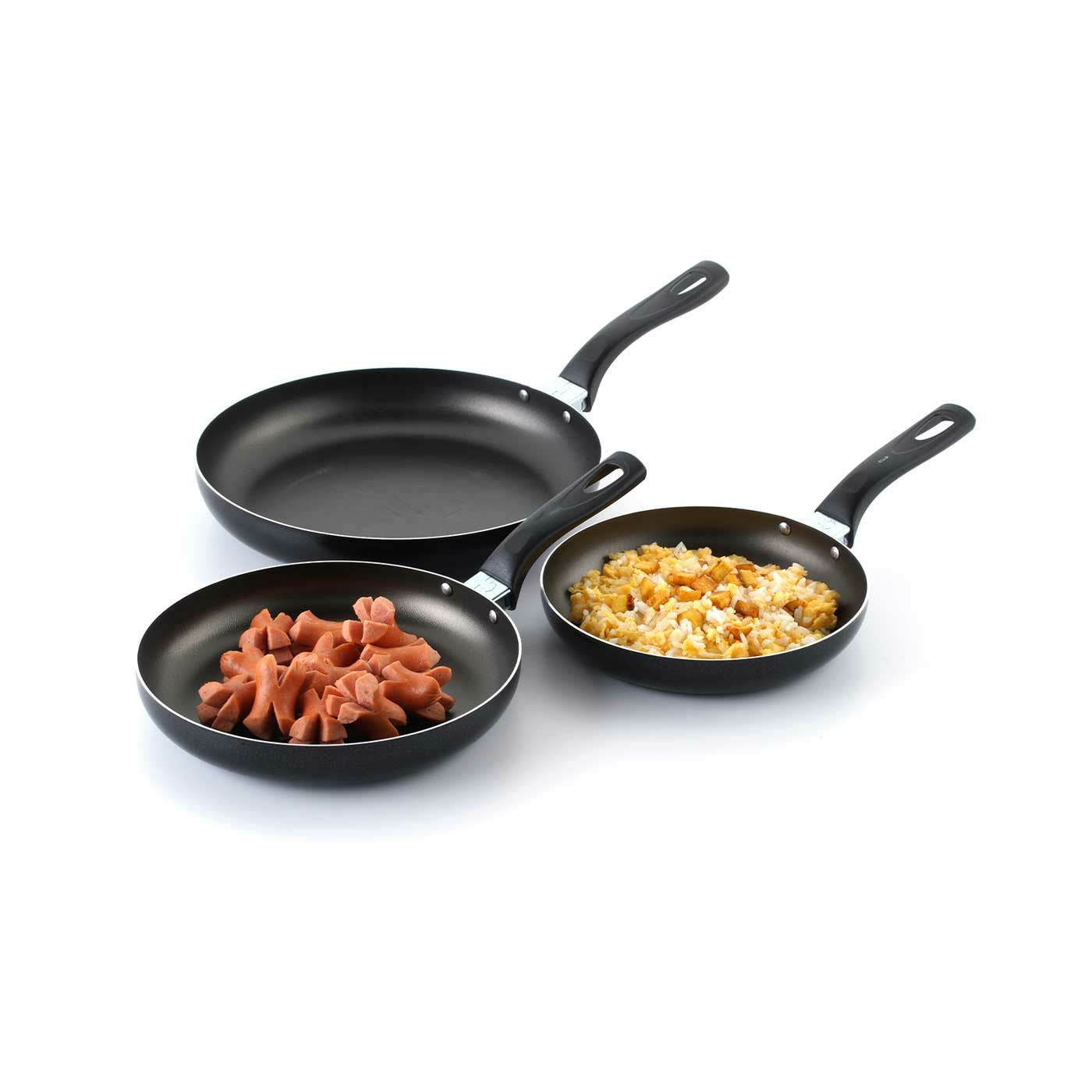 SET DE SARTENES X3 IMUSA BASIC