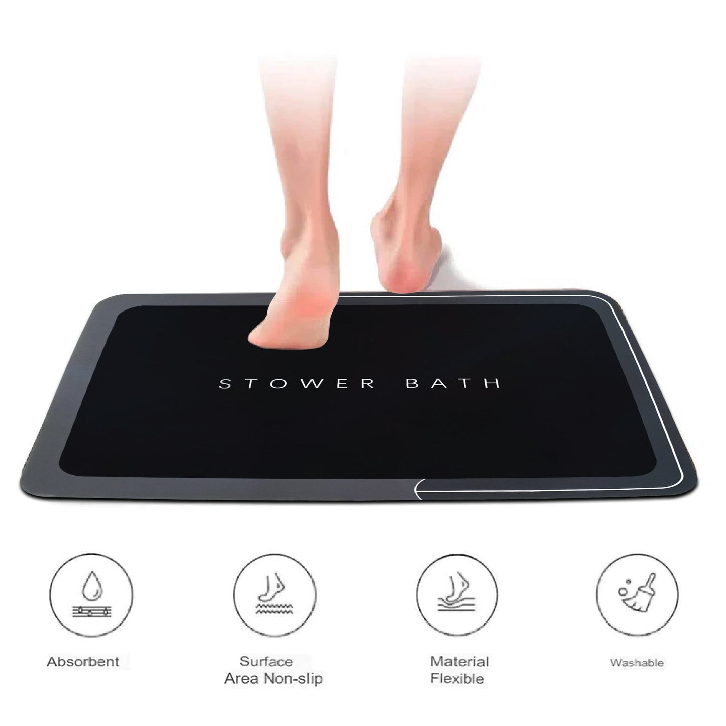 TAPETE COCINA BAÑO ABSORVENTE PEQUEÑO